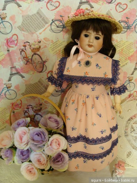 Французский воробышек — Антикварные куклы SFBJ (Франция): Jumeau (фото 3)