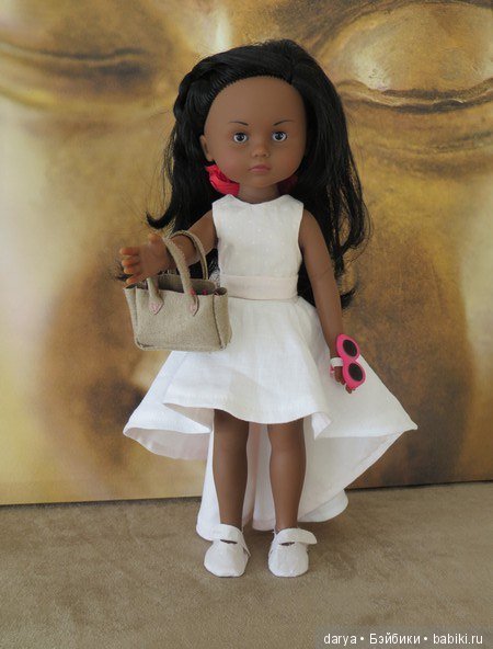 Выкройка платья для кукол типа Паола Рейна 32см