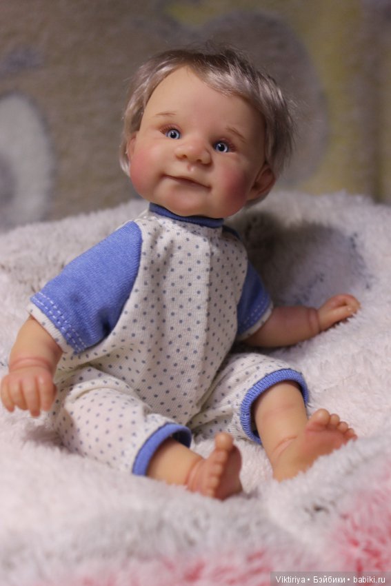 Василёк — Лепка авторских кукол: полимерная глина