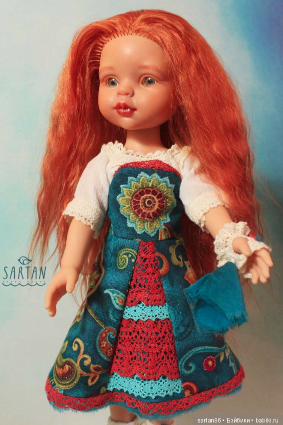 Огневушка-поскакушка, ООАК китайской паолки