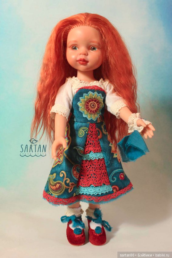 Огневушка-поскакушка, ООАК китайской паолки (фото 2)