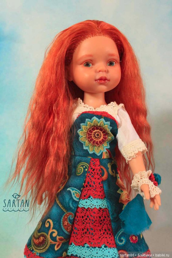 Огневушка-поскакушка, ООАК китайской паолки (фото 5)