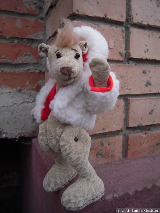 Мишки мои белые — Текстильные игрушки и примитивы: кофейные (фото 5)