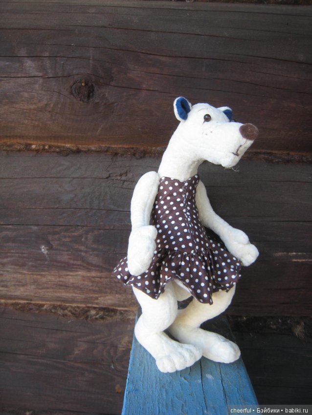 Мишки мои белые — Текстильные игрушки и примитивы: кофейные