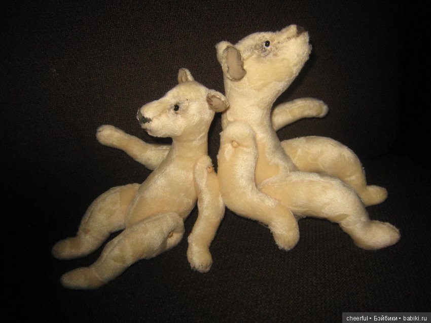 Мишки мои белые — Текстильные игрушки и примитивы: кофейные