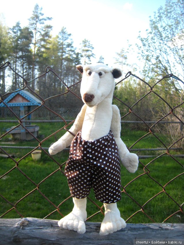 Мишки мои белые — Текстильные игрушки и примитивы: кофейные