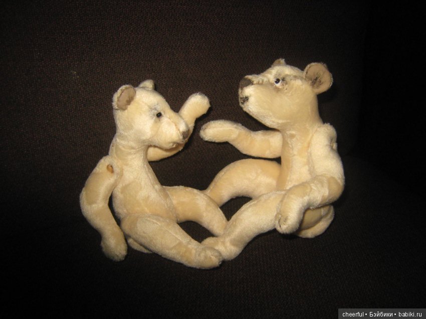 Мишки мои белые — Текстильные игрушки и примитивы: кофейные