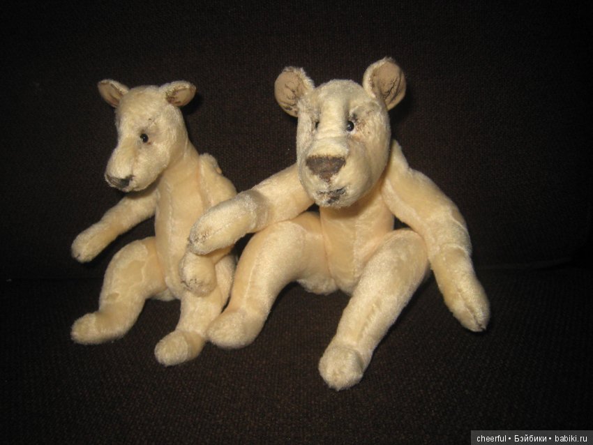 Мишки мои белые — Текстильные игрушки и примитивы: кофейные