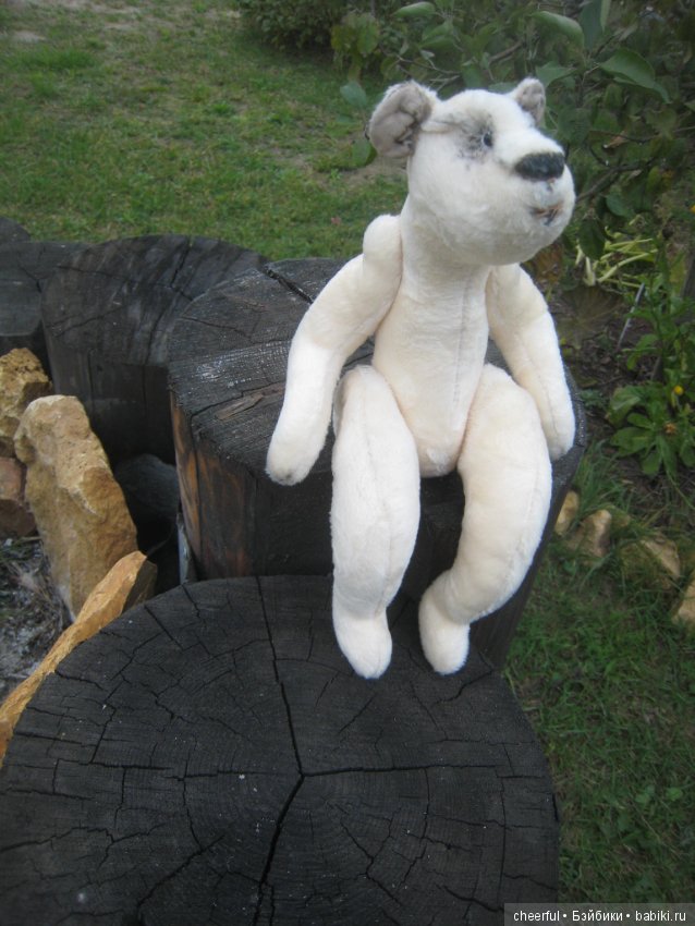 Мишки мои белые — Текстильные игрушки и примитивы: кофейные