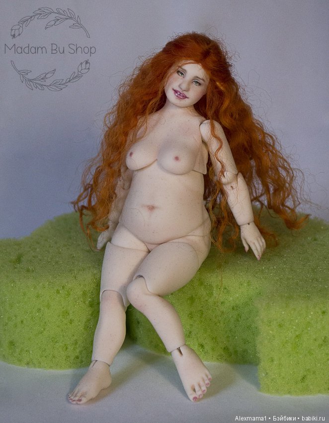 Шарнирные куклы Пышки с росписью от Мадам Бу (фото 9)