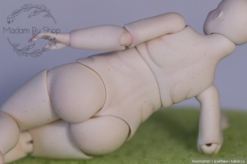 Шарнирные куклы Пышки с росписью от Мадам Бу