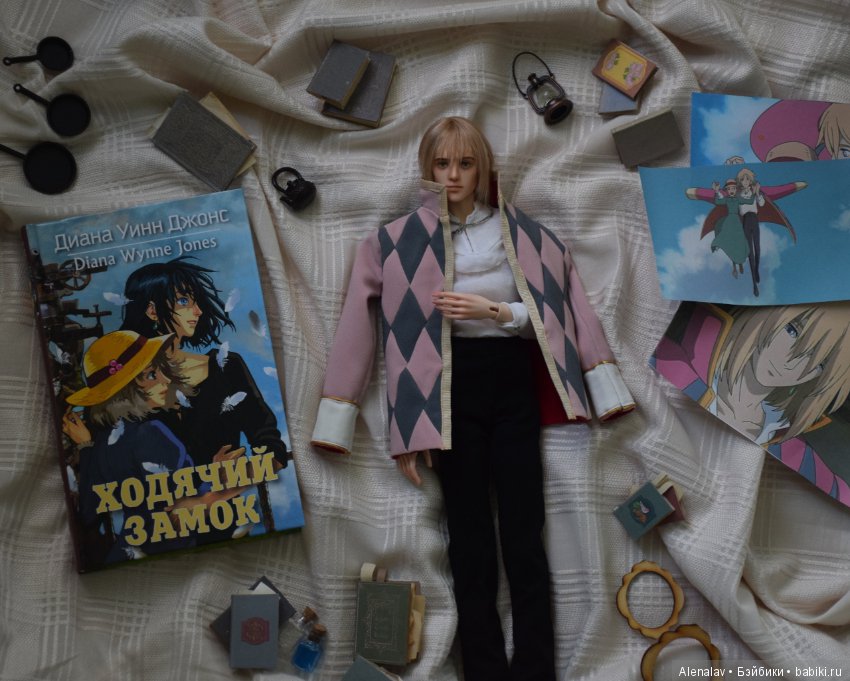 Авторские шарнирные куклы, персонажи книги (аниме) Ходячий замок
