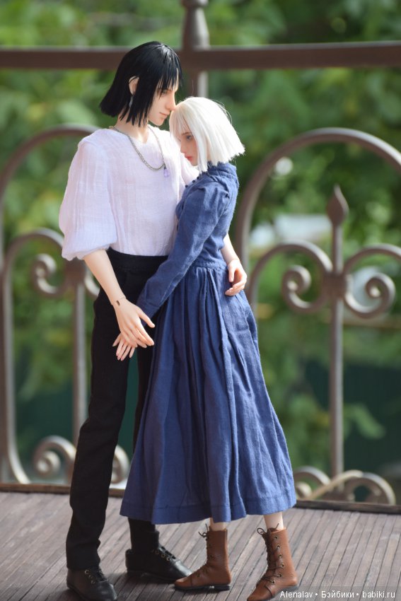 Авторские шарнирные куклы, персонажи книги (аниме) Ходячий замок