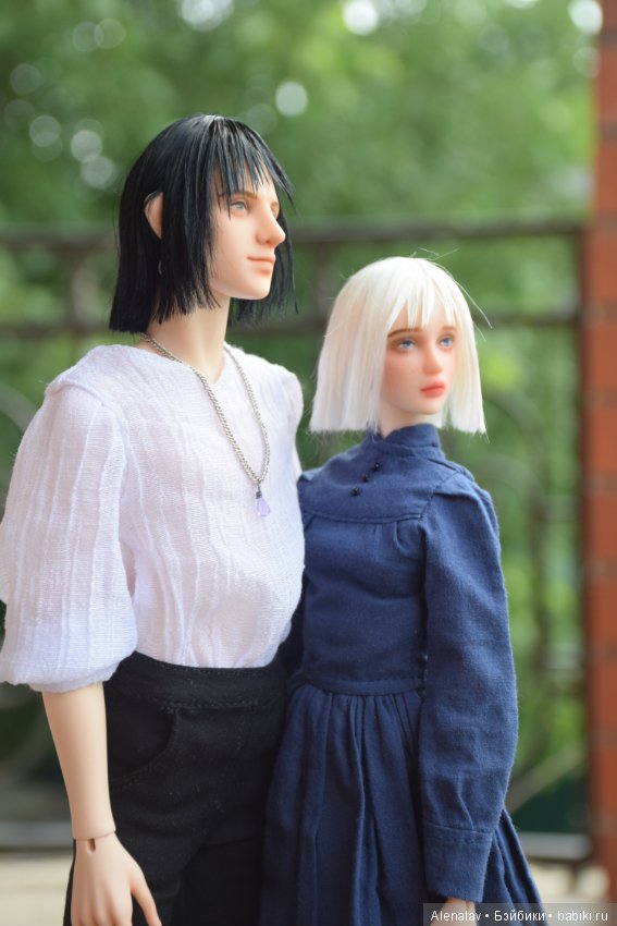 Авторские шарнирные куклы, персонажи книги (аниме) Ходячий замок