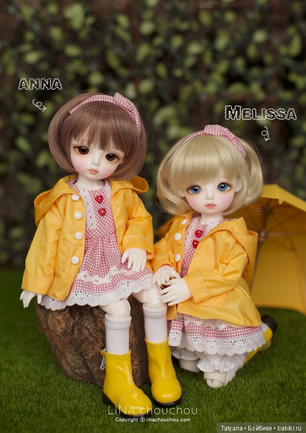 Lina ChouChou начнут продавать Rain drop Anna и Melissa (фото 3)