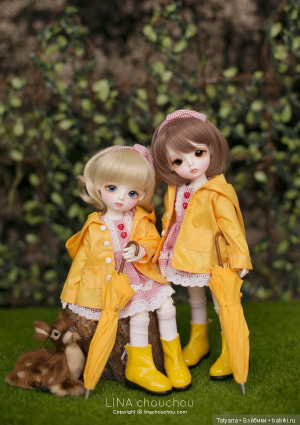 Lina ChouChou начнут продавать Rain drop Anna и Melissa