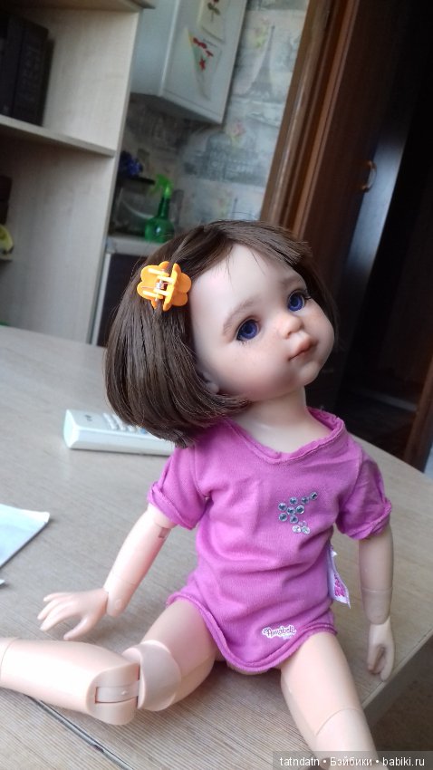 Даринка- смешная малышка — ООАК Paola Reina (Паола Рейна) и испанских кукол: перерисовка (фото 2)