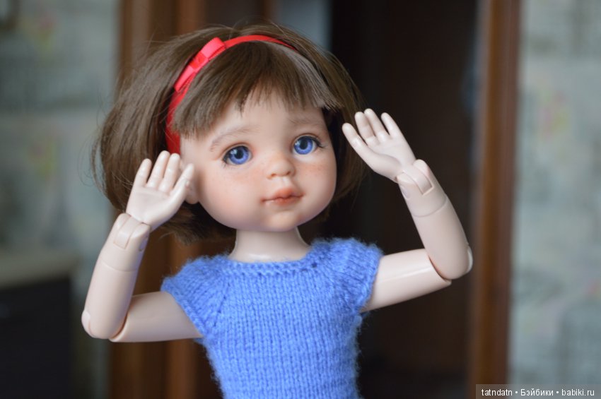 Даринка- смешная малышка — ООАК Paola Reina (Паола Рейна) и испанских кукол: перерисовка