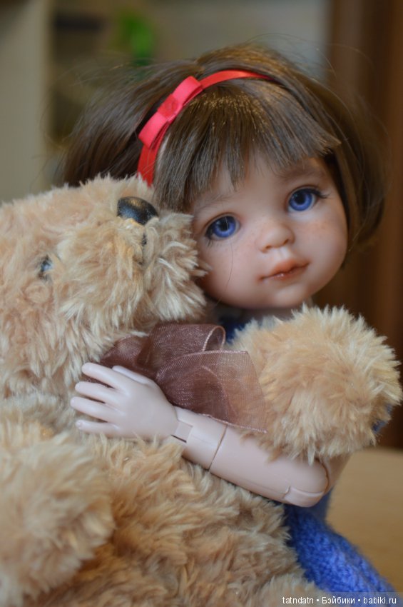 Даринка- смешная малышка — ООАК Paola Reina (Паола Рейна) и испанских кукол: перерисовка