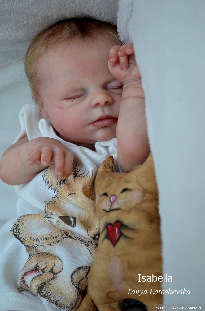 Isabella, кукла реборн Татьяны Латашевской