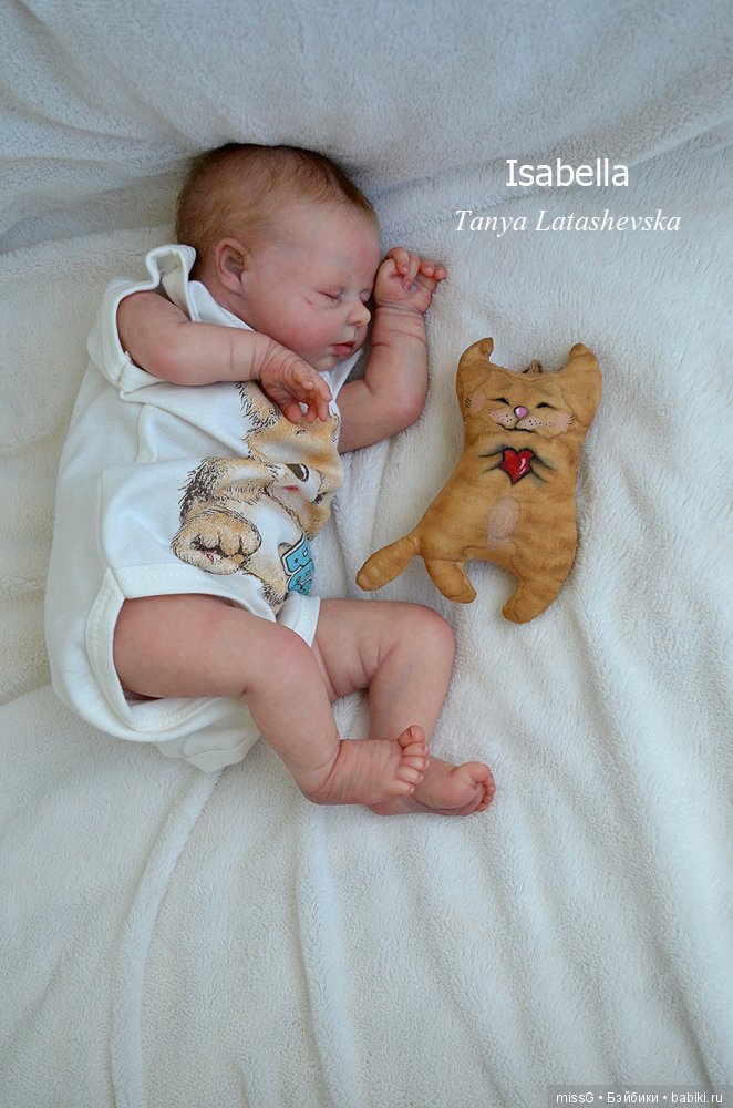 Isabella, кукла реборн Татьяны Латашевской