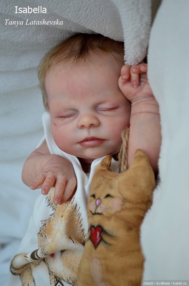 Isabella, кукла реборн Татьяны Латашевской (фото 10)
