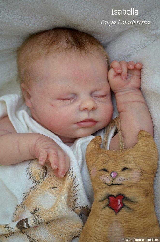 Isabella, кукла реборн Татьяны Латашевской