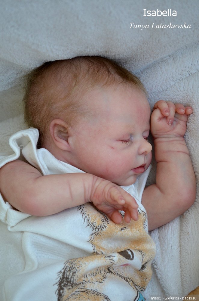 Isabella, кукла реборн Татьяны Латашевской