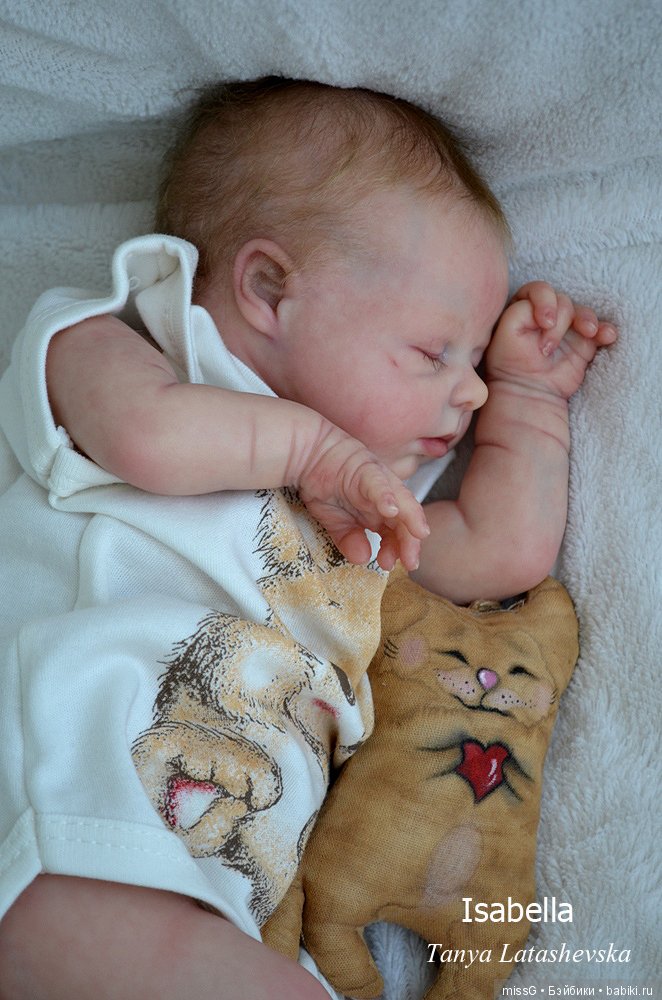 Isabella, кукла реборн Татьяны Латашевской