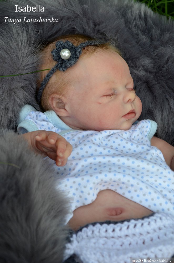 Isabella, кукла реборн Татьяны Латашевской