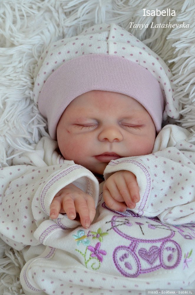 Isabella, кукла реборн Татьяны Латашевской