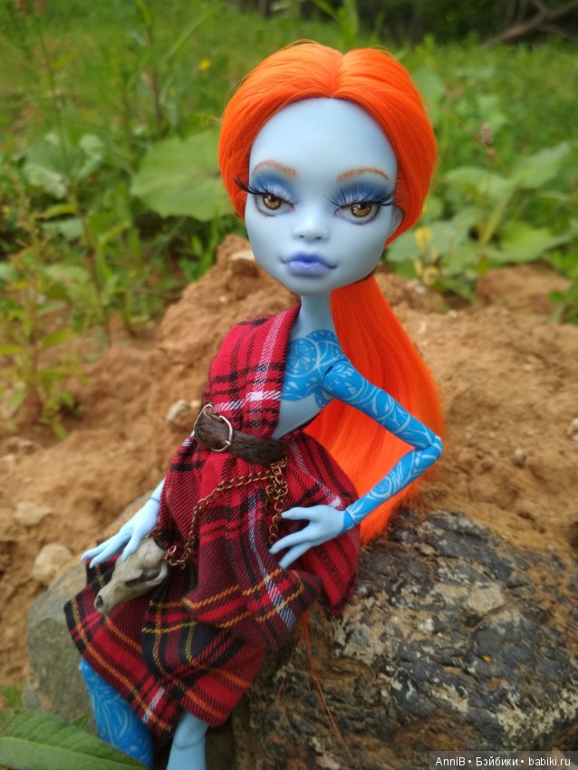 Плоский мир. Спасибо — ООАК Monster High и Ever After High: репейнт (фото 6)