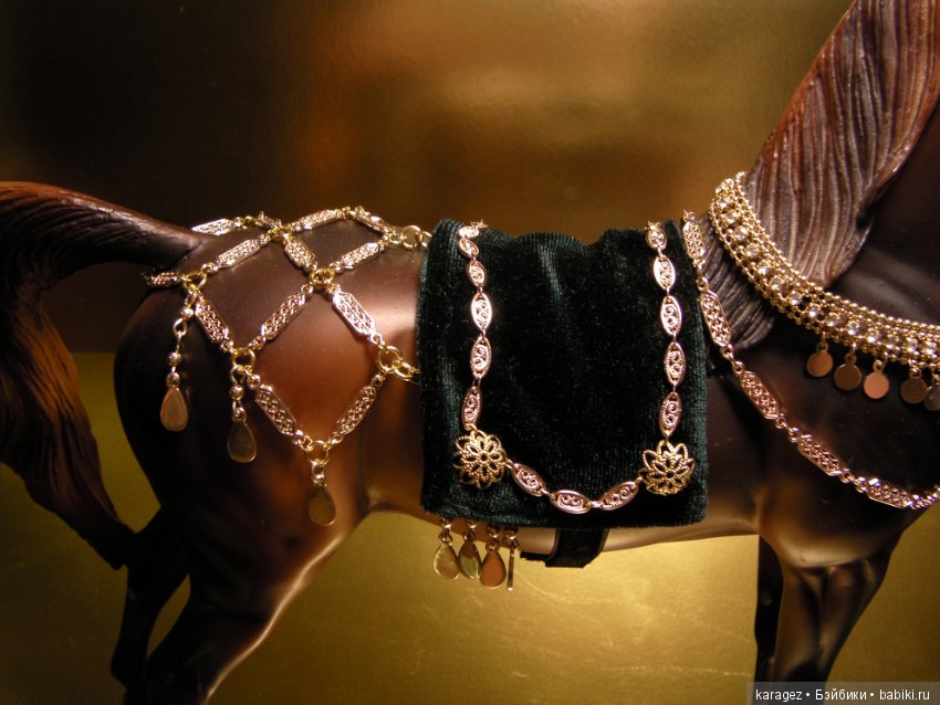 Восточная сбруя арабского коня (фото 7)