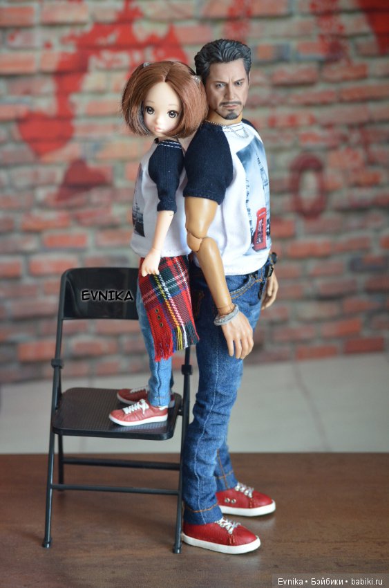 Отец и дочь - family look (фото 9)