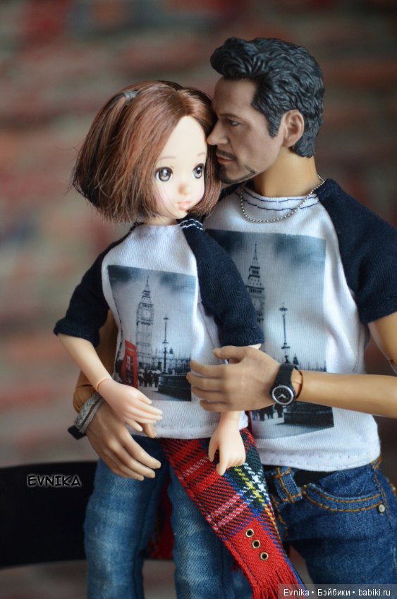 Отец и дочь - family look (фото 10)