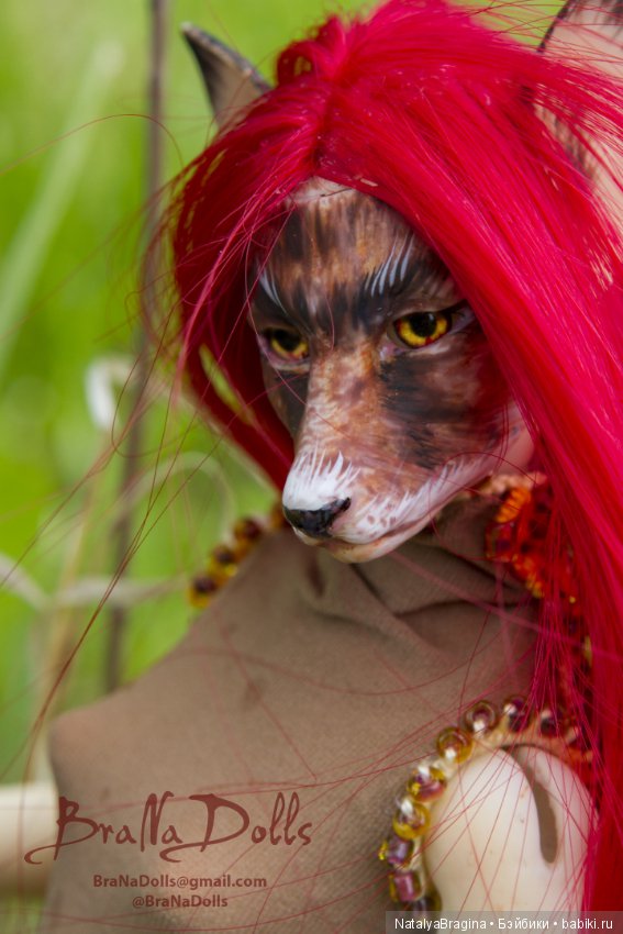 Красная лиса — Авторские шарнирные куклы своими руками: лепка