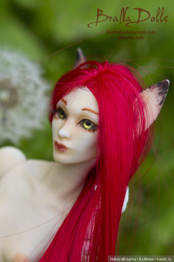 Красная лиса — Авторские шарнирные куклы своими руками: лепка (фото 2)