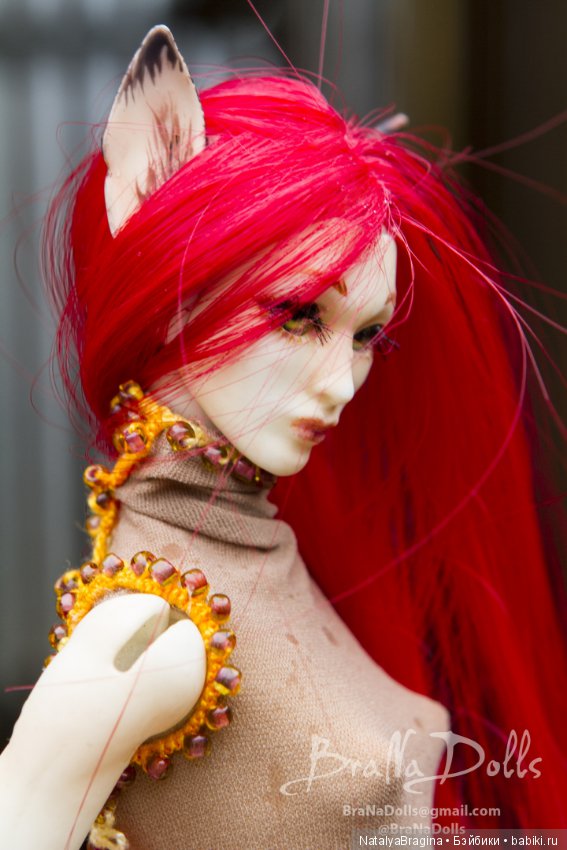 Красная лиса — Авторские шарнирные куклы своими руками: лепка