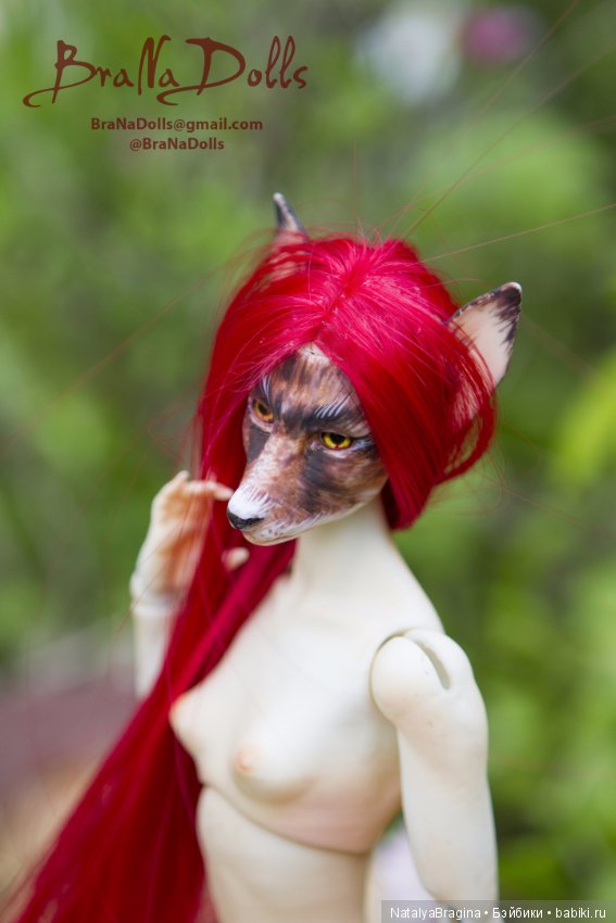 Красная лиса — Авторские шарнирные куклы своими руками: лепка