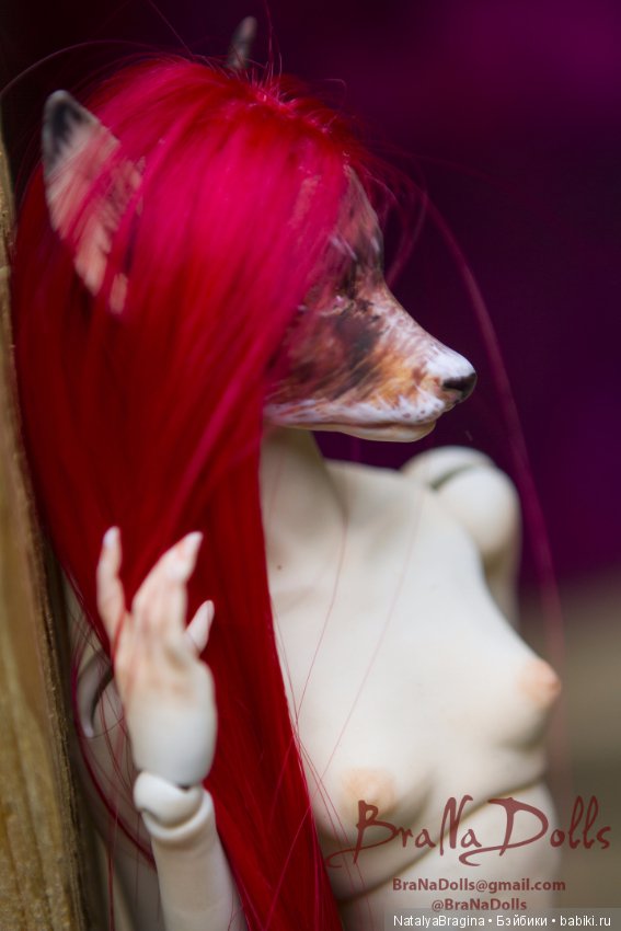 Красная лиса — Авторские шарнирные куклы своими руками: лепка