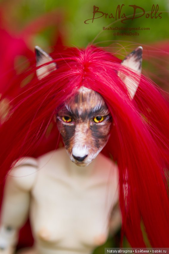 Красная лиса — Авторские шарнирные куклы своими руками: лепка