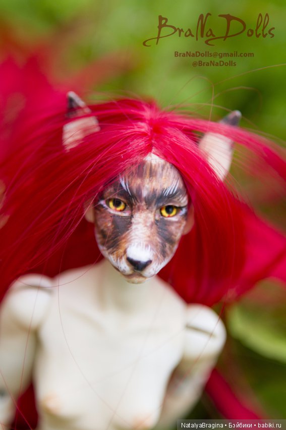 Красная лиса — Авторские шарнирные куклы своими руками: лепка