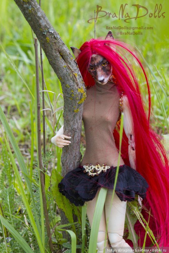 Красная лиса — Авторские шарнирные куклы своими руками: лепка