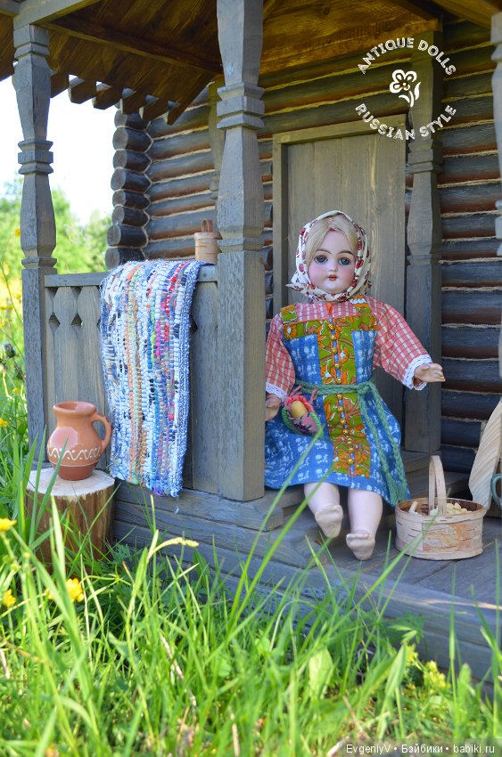 Лето в деревне — Антикварные куклы Simon & Halbig (S&H): Симон Хальбиг (фото 6)
