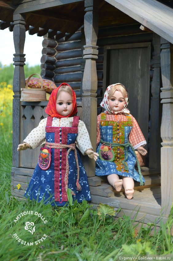 Лето в деревне — Антикварные куклы Simon & Halbig (S&H): Симон Хальбиг (фото 8)
