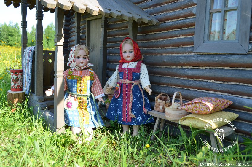 Лето в деревне — Антикварные куклы Simon & Halbig (S&H): Симон Хальбиг (фото 4)