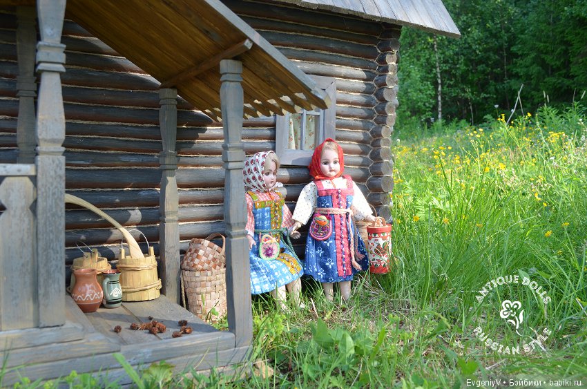 Лето в деревне — Антикварные куклы Simon & Halbig (S&H): Симон Хальбиг (фото 9)