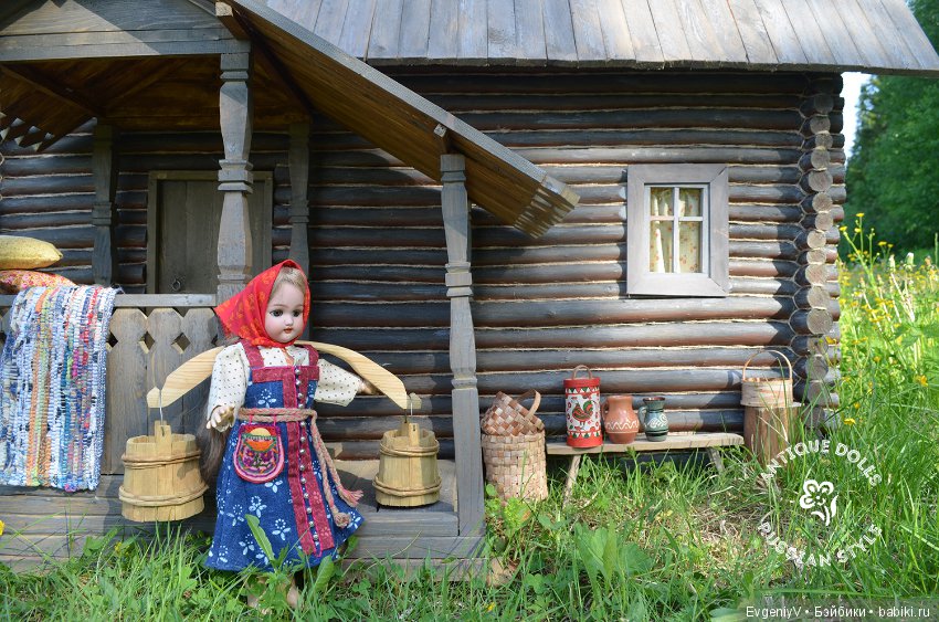 Лето в деревне — Антикварные куклы Simon & Halbig (S&H): Симон Хальбиг (фото 7)