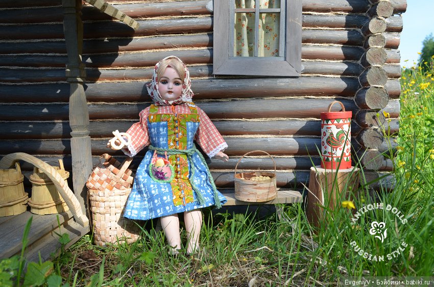 Лето в деревне — Антикварные куклы Simon & Halbig (S&H): Симон Хальбиг
