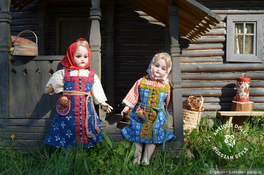 Лето в деревне — Антикварные куклы Simon & Halbig (S&H): Симон Хальбиг (фото 5)